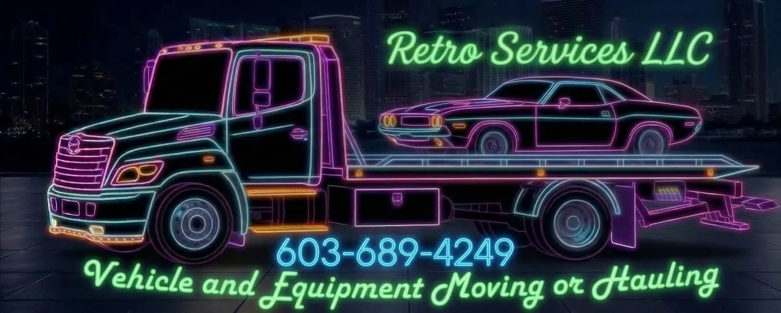 Retro Services LLC — vehicle and equipment moving or hauling